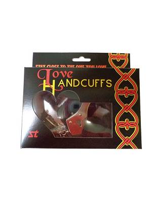 XXdreamSToys Liebes-Handschellen m. Plsch schwarz