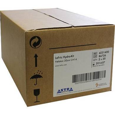 LOFRIC Hydro-Kit Katheter Nelaton CH 14 20 cm 40 St PZN 6576155