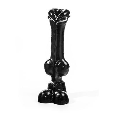 Animaldildo Pferdepenis schwarz 36 x 5,1 cm