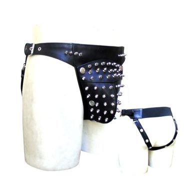 Bespoke-Leder. Jockstrap. Jocks Jockstarp Komplett abnehmbares Jocks-Tasche