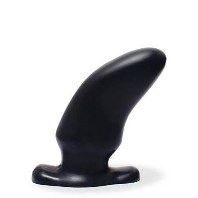 All Black ? Gebogener Buttplug in Schwarz
