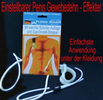 Schlingen-Gewebedehn-Effekter zur Penisvergrösserung
