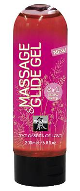 Massage und Gleitgel Strawberry