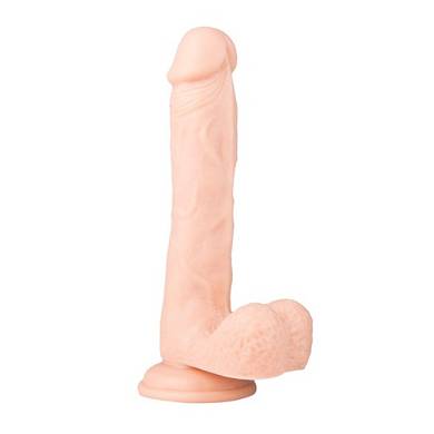 EasyToys ? Realistischer hautfarbener Dildo mit Saugnapf 23,5 cm