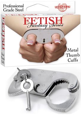 Fetish Fantasy - Metall Thumb Cuffs