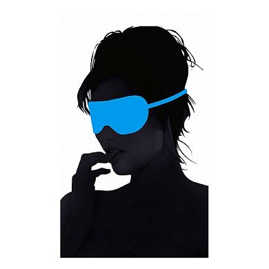 Neon Maske blau