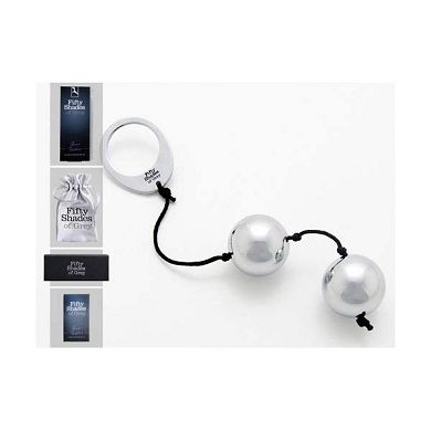 Shades-of-Grey Analkette Metall, 21,5 x 3 cm