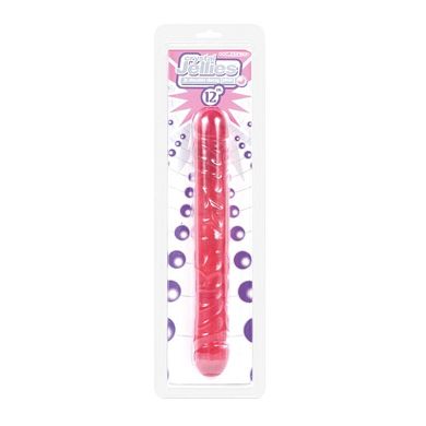 DOUBLE DONG 12 INCH PINK JELLY