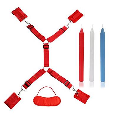 Paloqueth Bett SM Unterhaltung für Liebende Geschenke, unter dem Bett Rot Bondage Rom