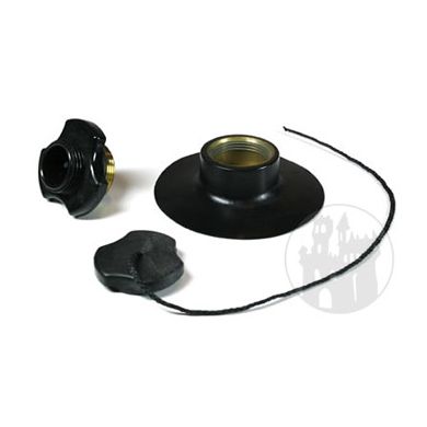 Schraubventil m. Metallgewinde 18mm