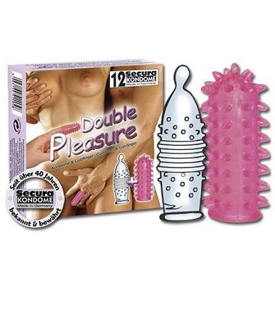 Secura Kondome Double Pleasure - Inhalt: 12 Stck