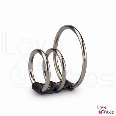 Dreifach-Cockring aus Metall