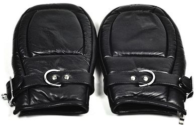Leder Handsack - abschliebar und gepolstert