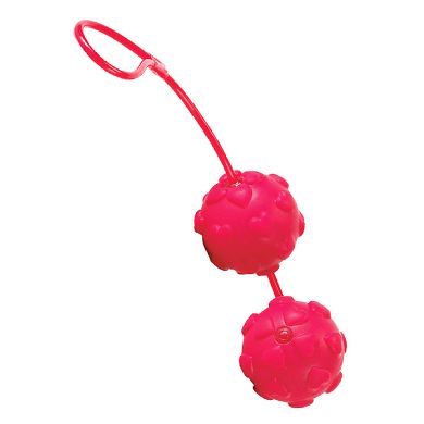 Heart Duoballs rot, 3,8 cm