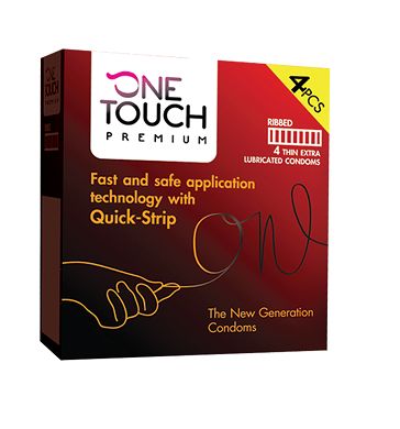 One Touch Ribbed - Kondome