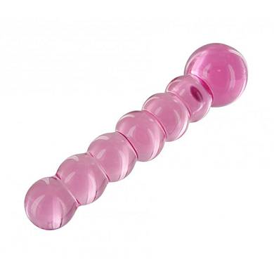 Aum Glassdrop Glserner Dildo - Rosa