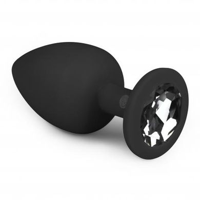 Diamond Analplug gro - schwarz