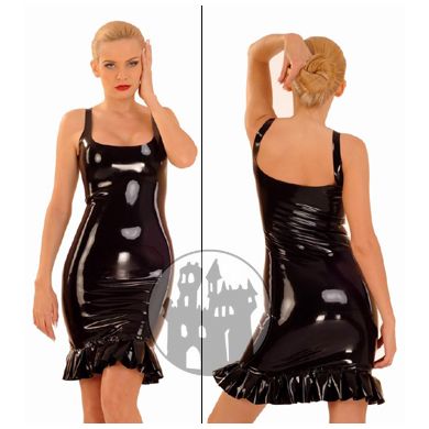 Latex Minikleid