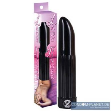 Vibrator Ladyfinger schwarz