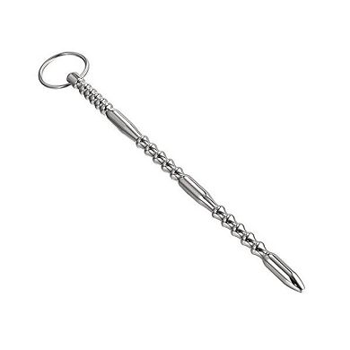 Extra lang 210 mm Penis Plug Dilator mit flexiblem Ring - Einführtiefe - Prinzenzepte
