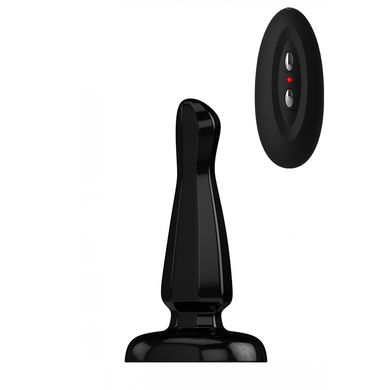 13 x 3,7 cm Buttplug Bottomline black vibrating