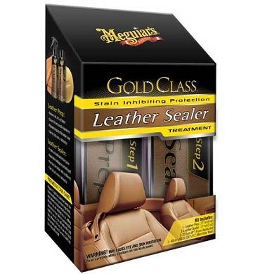 MEGUIAR´S Leather Guard System Lederpflege Ledersitze Couch G3800EU