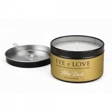 Eye Of Love - After Dark Massagekerze fr Sie - in Gold