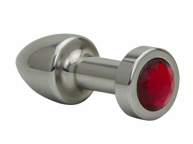 Schlanker Buttplug 35 mm mit und ohne Stein