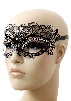 Mysterious Chilirose Mask No.III in schwarz