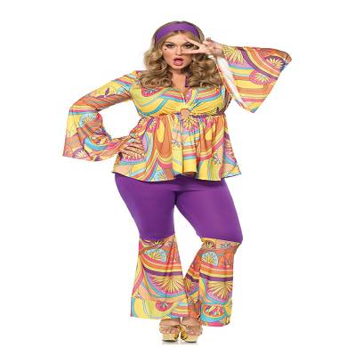 Kostm-Set Purple Haze Hippie