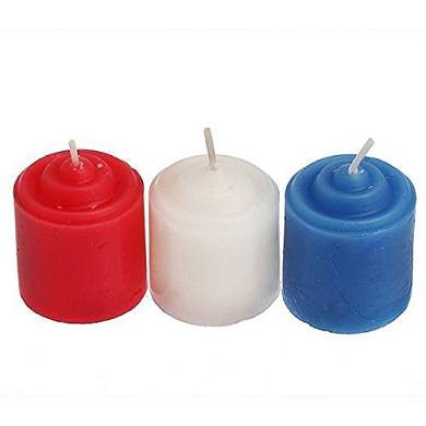 3 pcs Hochwertig Rot niedrig Temperature Sex Kerzen Romantische Sexy