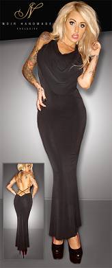 Noir Langes Kleid