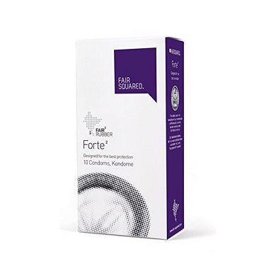 Fair Squared Forte Kondome. 1er Pack (1 x 10 Stück)