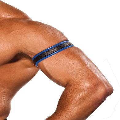 colt-leather-bicep-strap---blue