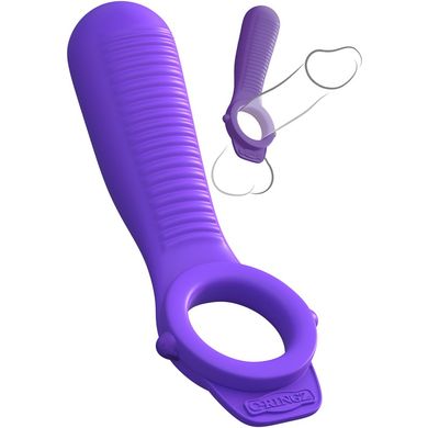 Fantasy C-Ringz - Ride n glide Couples Ring purple