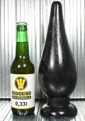 28 x 9,5 cm XL Buttplug Boum IV black