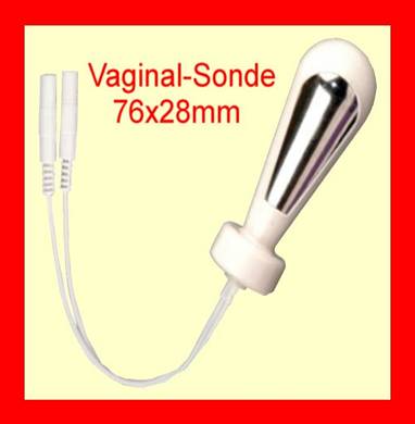 HARN INKONTINENZ ANAL VAGINAL SONDE BECKENBODEN PROSTATA REIZSTROM TENS GERÄT