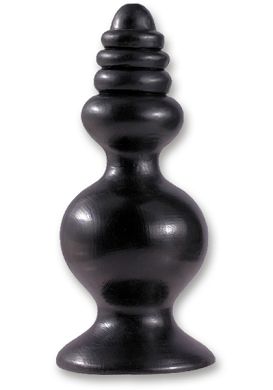 11 x 2 - 4,6 cm Buttplug Xtra Ribbed Bubbles black