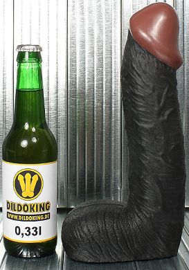 27 x 6,5 cm Dildo Corrado black