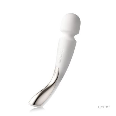LELO Smart Wand Massager Medium Vibrator Massagestab weiss Massagegerät mit Akku