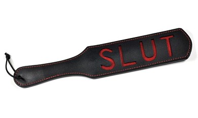 Leder Paddle SLUT