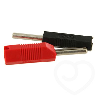 ElectraStim Bananen-Adapter-Set (2 mm bis 4 mm)