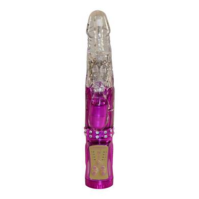 Bunny Vibrator Diamant in Violett