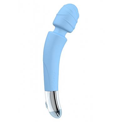 Mae B - Soft Touch Körper Massager - 20 x 3,5 cm - in Blau