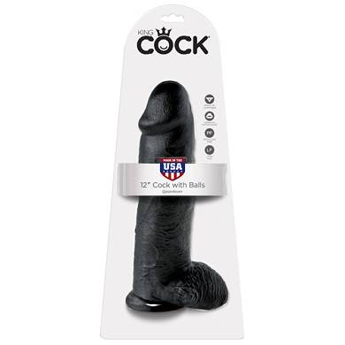 King Cock 30 cm Dildo mit Hoden