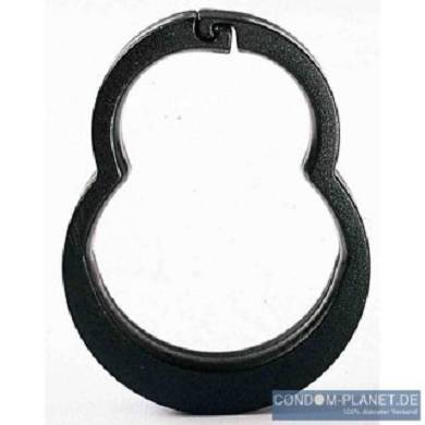 Super Acht Cockring Kunststoff schwarz