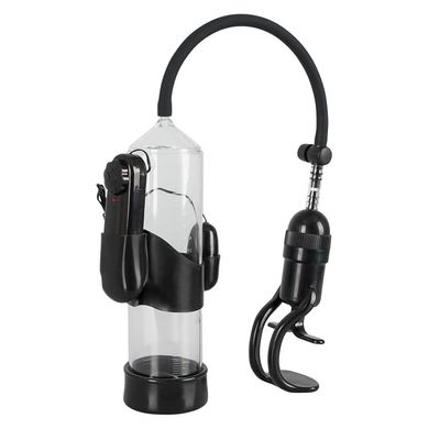 Penispumpe - Mister Boner Vibrating Power Pump black