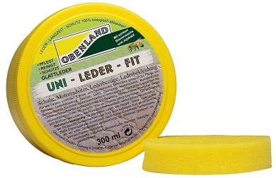 OBENLAND LEDERPFLEGE SET 300g & Schwamm