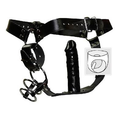 Leder Herren String anal
