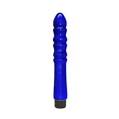 M&M Wood Production Achilles Vibrator meranti blau L Vibrator